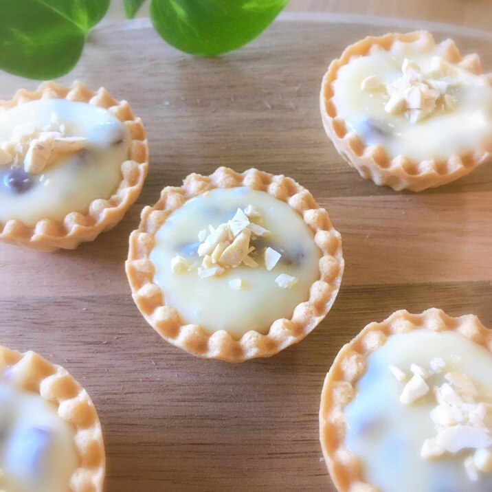 バレンタインに❤️ラムレーズンのホワイトチョコ